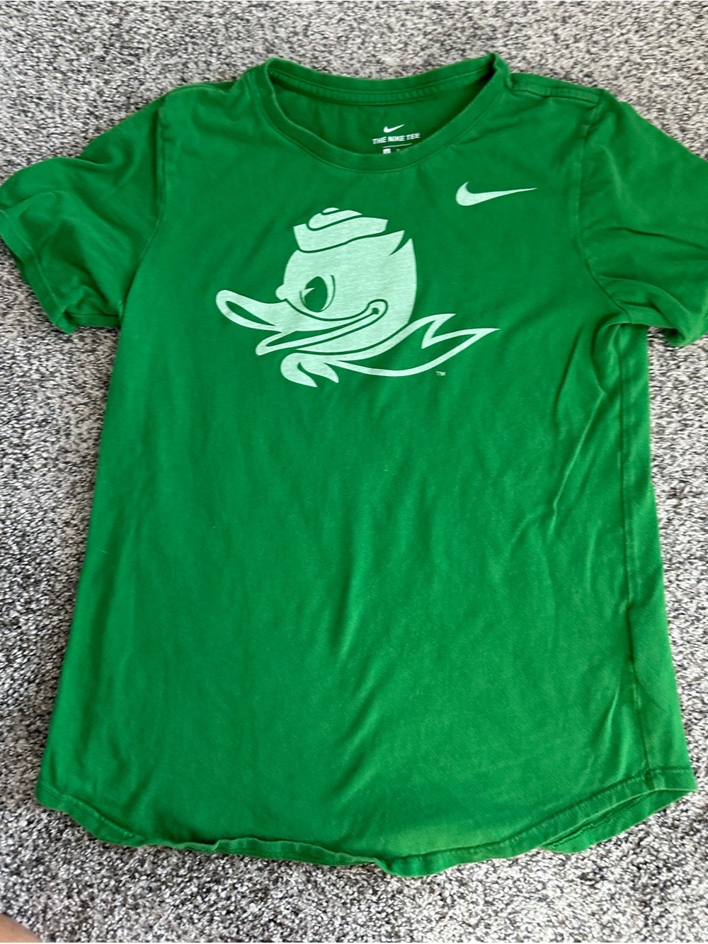 Ducks Nike green tee